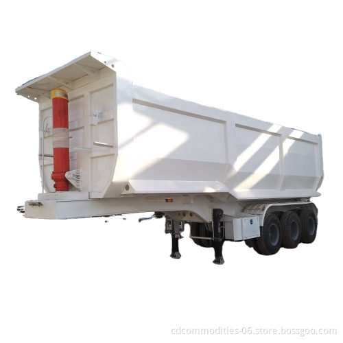 Прицел сбрасывает 40tons Tipper Truck Trailer Taby Duty Dirgent Distances